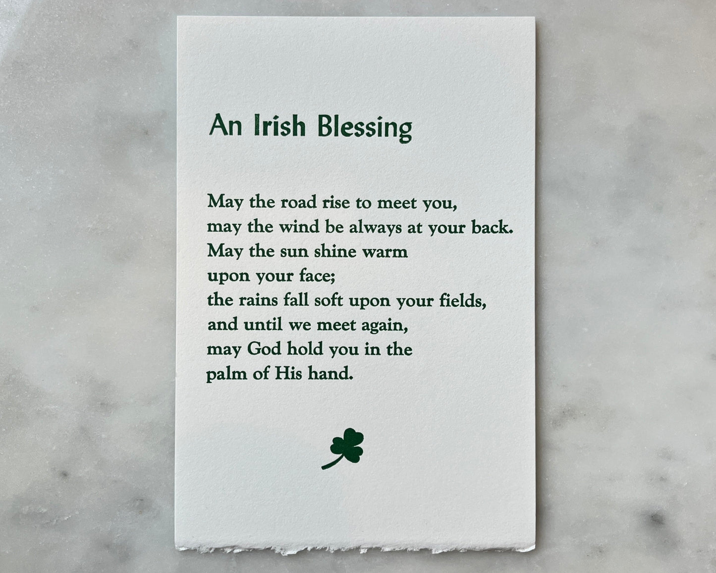 Irish Blessing