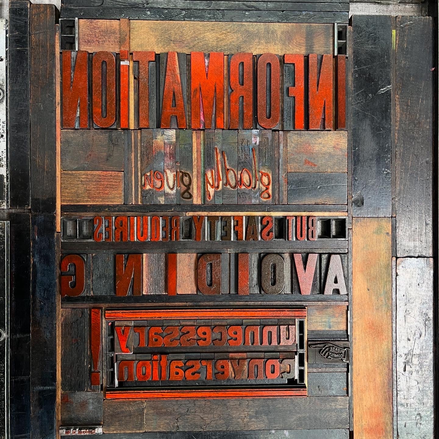 Poster No. 004 - Information Gladly Given