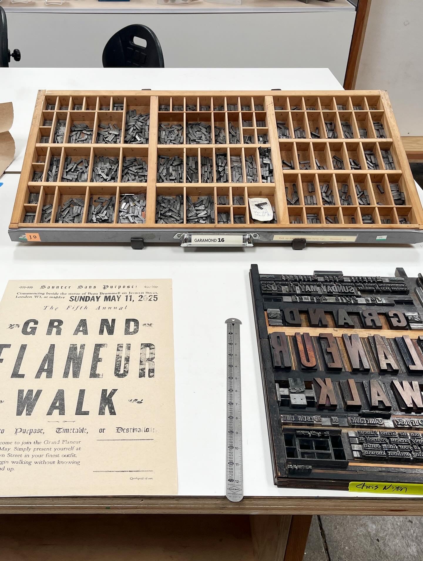 Poster No. 003 - Grand Flaneur Walk