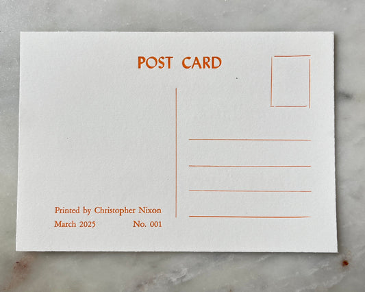 Postcard No. 001 - San Francisco